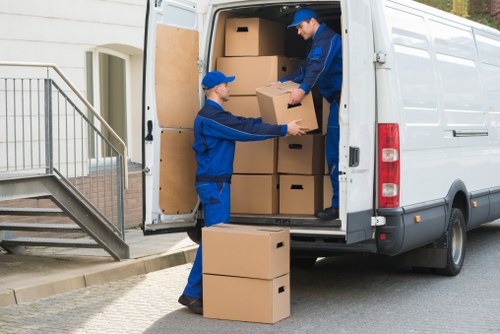 Professional team handling bulky items in Kings Langley