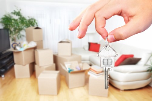 Eco-Friendly Removals team collecting household items